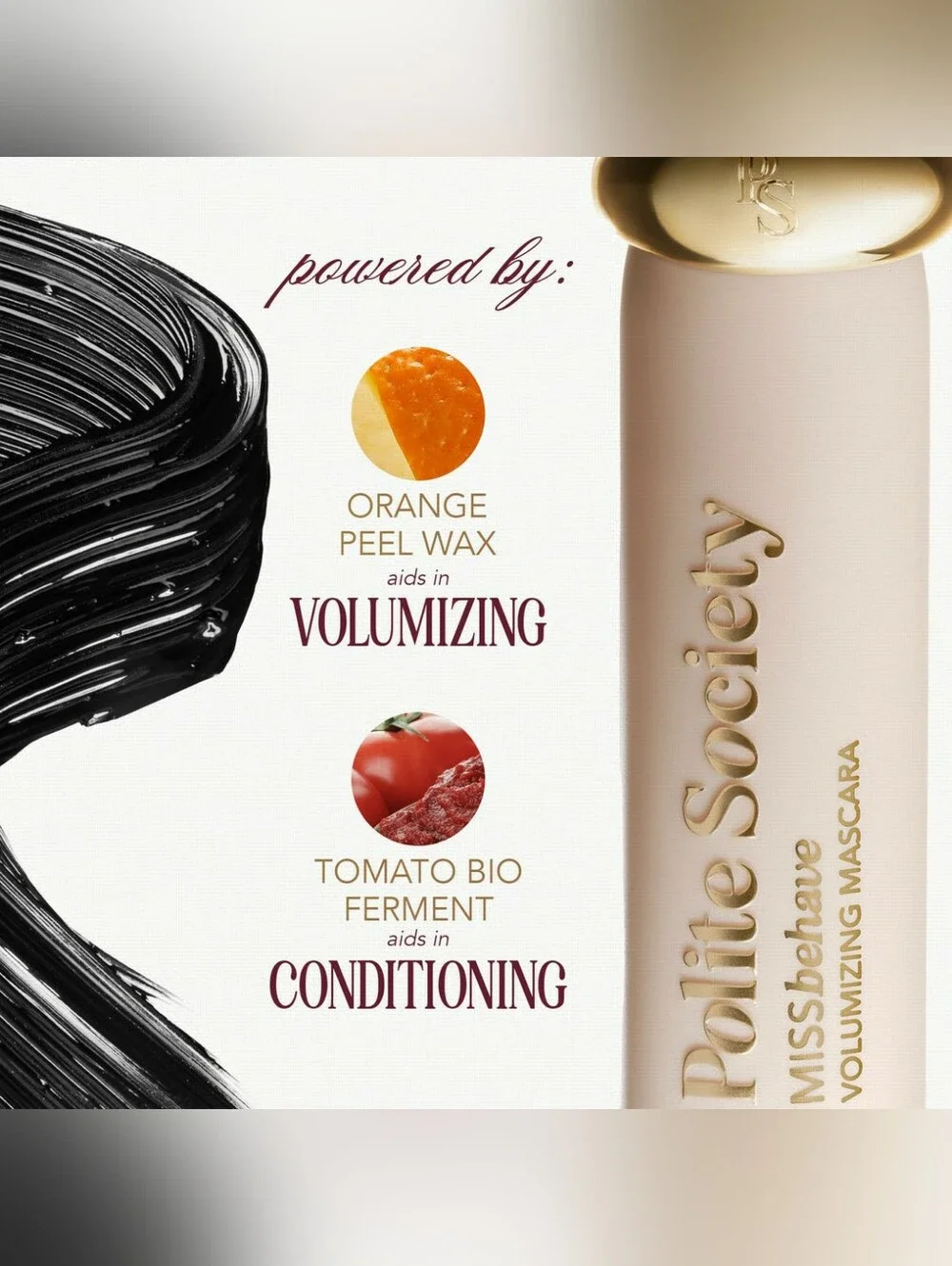 💫New Release💫BNIB Polite Society Fullsize MISSBEHAVE Volumizing Mascara$27Ret!